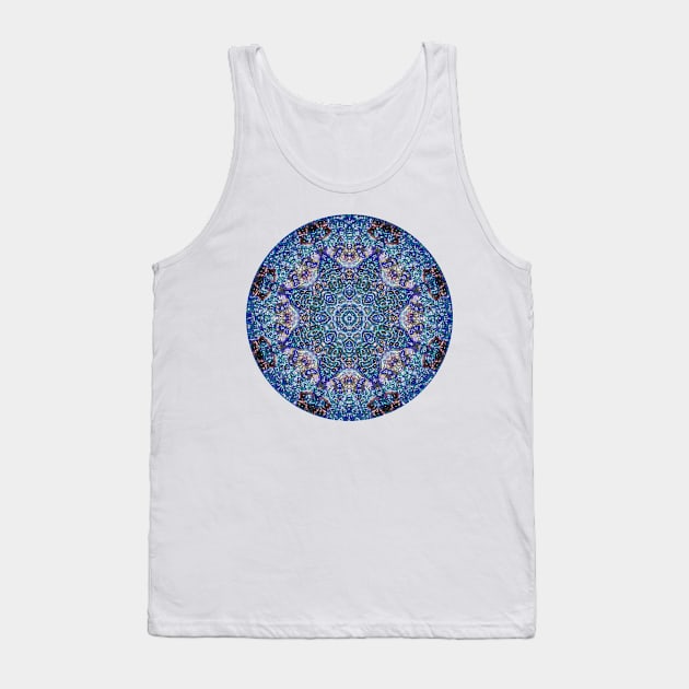 Concentration Mandala Tank Top by svahha